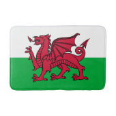 Welsh Flag Bath Mat (Voorkant)
