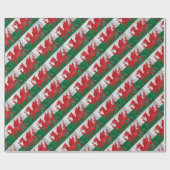 Welsh Flag Cadeaupapier (Vlak)