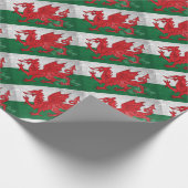 Welsh Flag Cadeaupapier (Hoek)
