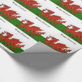 Welsh Flag Cadeaupapier (Hoek)