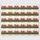 Welsh Flag Cadeaupapier (Vlak)