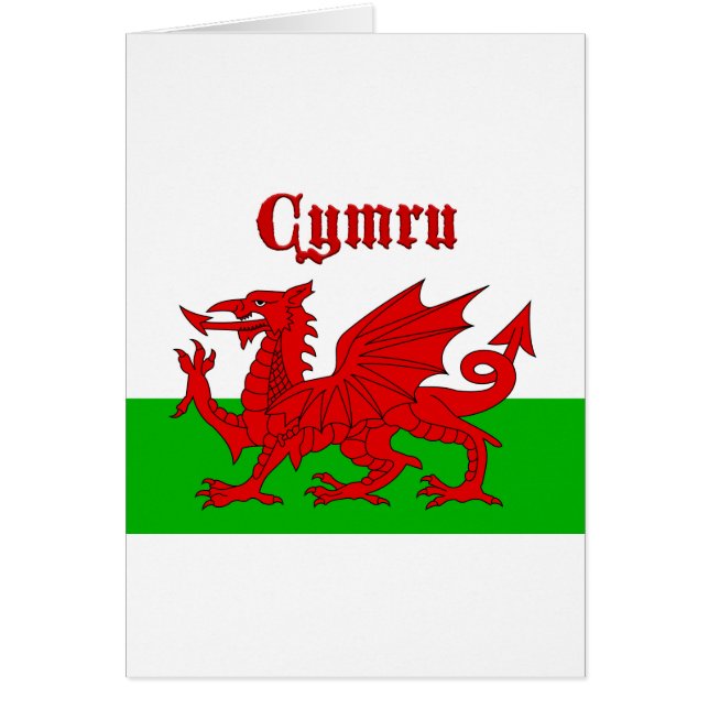Welsh Flag Cymru (Voorkant)