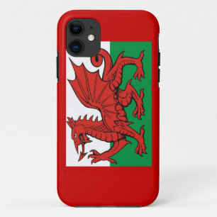 Welsh flag, "Cymru am byth", iPhone 11 Hoesje