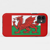 Welsh flag, "Cymru am byth", Case-Mate iPhone Case (Achterkant (horizontaal))