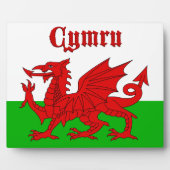 Welsh Flag Cymru Fotoplaat (Voorkant)