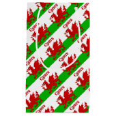 Welsh Flag Cymru Klein Cadeauzakje (Voorkant)
