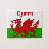 Welsh Flag Cymru Legpuzzel (Horizontaal)