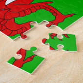 Welsh Flag Cymru Legpuzzel (Zijkant)