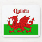 Welsh Flag Cymru Muismat (Voorkant)