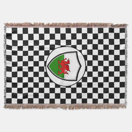 Welsh flag deken (Voorkant)
