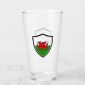 Welsh flag glas (Achterkant)