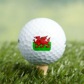 Welsh Flag Golfballen (Insitu Shirt)