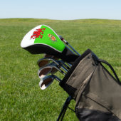 Welsh flag golfheadcover (Insitu)