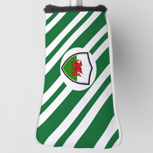 Welsh flag golfheadcover (Draai 90)