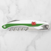 Welsh flag kurkentrekker (Achterkant)