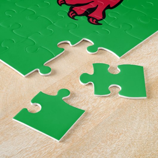 Welsh flag legpuzzel (Zijkant)