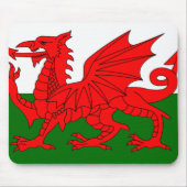 welsh_flag mousemat muismat (Voorkant)