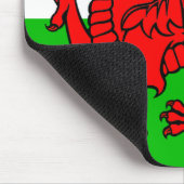 Welsh flag muismat (Hoek)