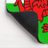 Welsh flag muismat (Hoek)