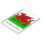 Welsh Flag Notitieboek (Linkerzijde)