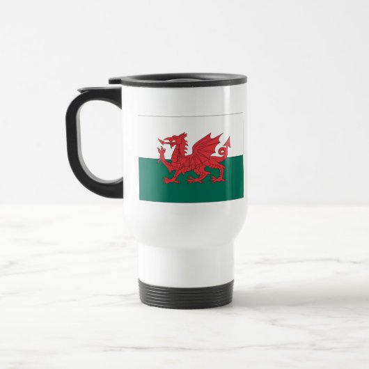 Welsh Flag Reisbeker (Links)