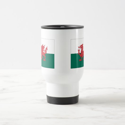 Welsh Flag Reisbeker (Center)