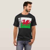 Welsh Flag Shirt, Wrexham T-shirt, cadeau voor tro T-shirt (Voorkant volledig)