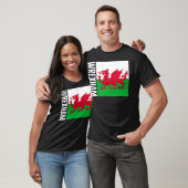 Welsh Flag Shirt, Wrexham T-shirt, cadeau voor tro T-shirt (Unisex)