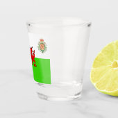 Welsh flag shot glas (Rechts)