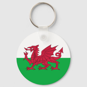Welsh Flag Sleutelhanger