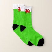 Welsh flag sokken (Paar)