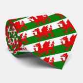 Welsh Flag Stropdas (Opgerold)