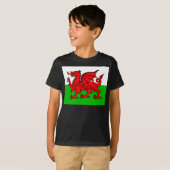 Welsh flag t-shirt (Voorkant volledig)