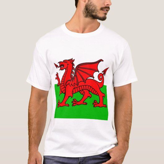 Welsh Flag T-shirt (Voorkant)