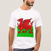 Welsh Flag T-shirt (Voorkant)
