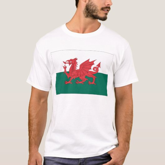 Welsh Flag T-shirt (Voorkant)