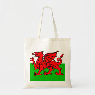 Welsh Flag Tote Bag