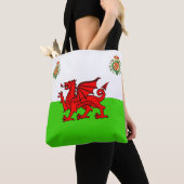 Welsh flag tote bag (Dichtbij)