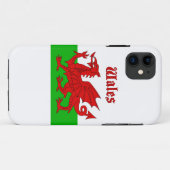 Welsh Flag Wales Case-Mate iPhone Case (Achterkant (horizontaal))