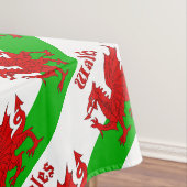 Welsh Flag Wales Tafelkleed (Voorbeeld)