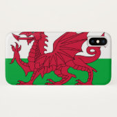 Welsh Flag (Wales) (Welsh Dragon) Case-Mate iPhone Case (Achterkant (horizontaal))