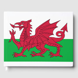 Welsh Flag (Wales) (Welsh Dragon) Gastenboek