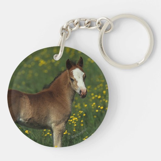 Welsh Foal Sleutelhanger (Achterkant)