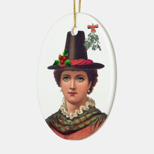 Welsh Girl Ornament (Links)