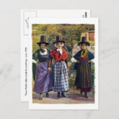 Welsh Girls Briefkaart (Voorkant / Achterkant)