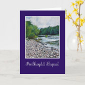 Welsh Greeting Birthday Kaart: De Usk Kaart (Gele Bloem)