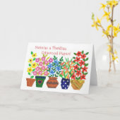 Welsh Groet Bloemen Grootouders Dag Groet Kaart (Gele Bloem)