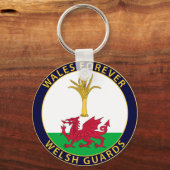 Welsh Guards Sleutelhanger (Voorkant)