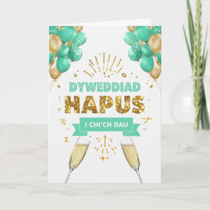 Welsh Happy Verloving Kaart
