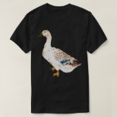 Welsh Harlequin Duck T-shirt (Design voorkant)